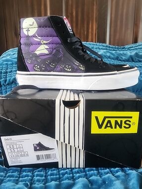 Vans Sk8-Hi Nightmare Before Christmas Purple/Black High Tops